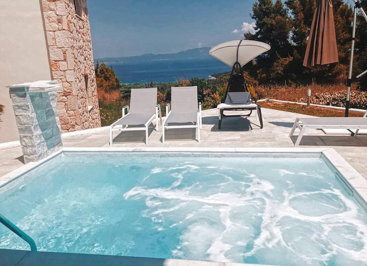 Earthy Boutique Luxurious House -Marble Luxury House Villa Paliouri Esterno foto