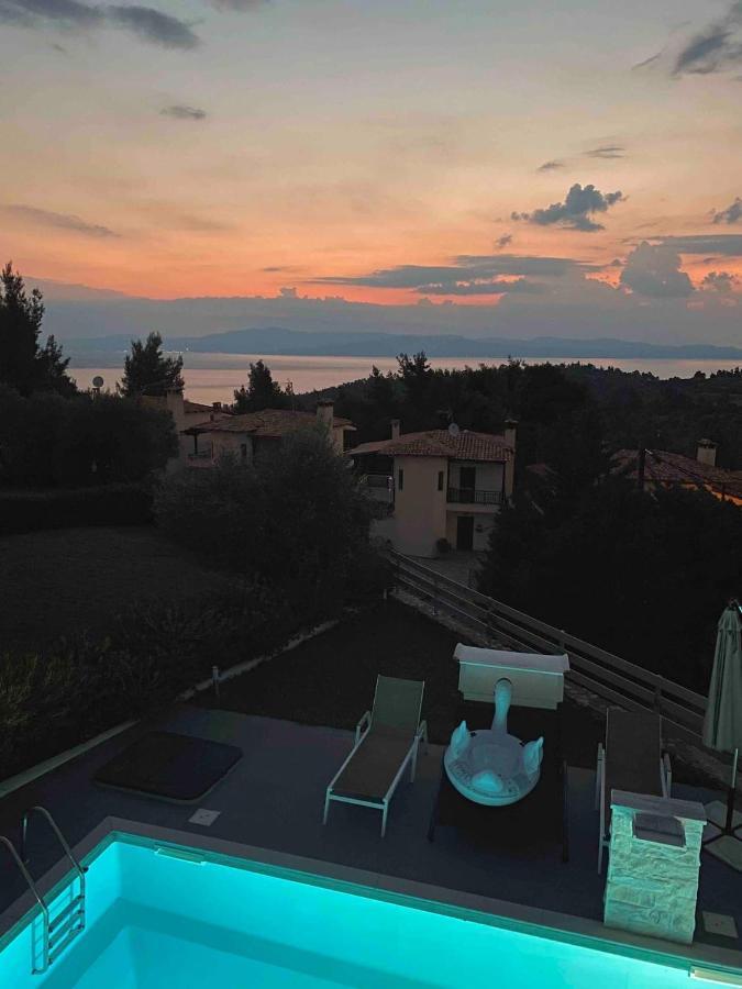 Earthy Boutique Luxurious House -Marble Luxury House Villa Paliouri Esterno foto