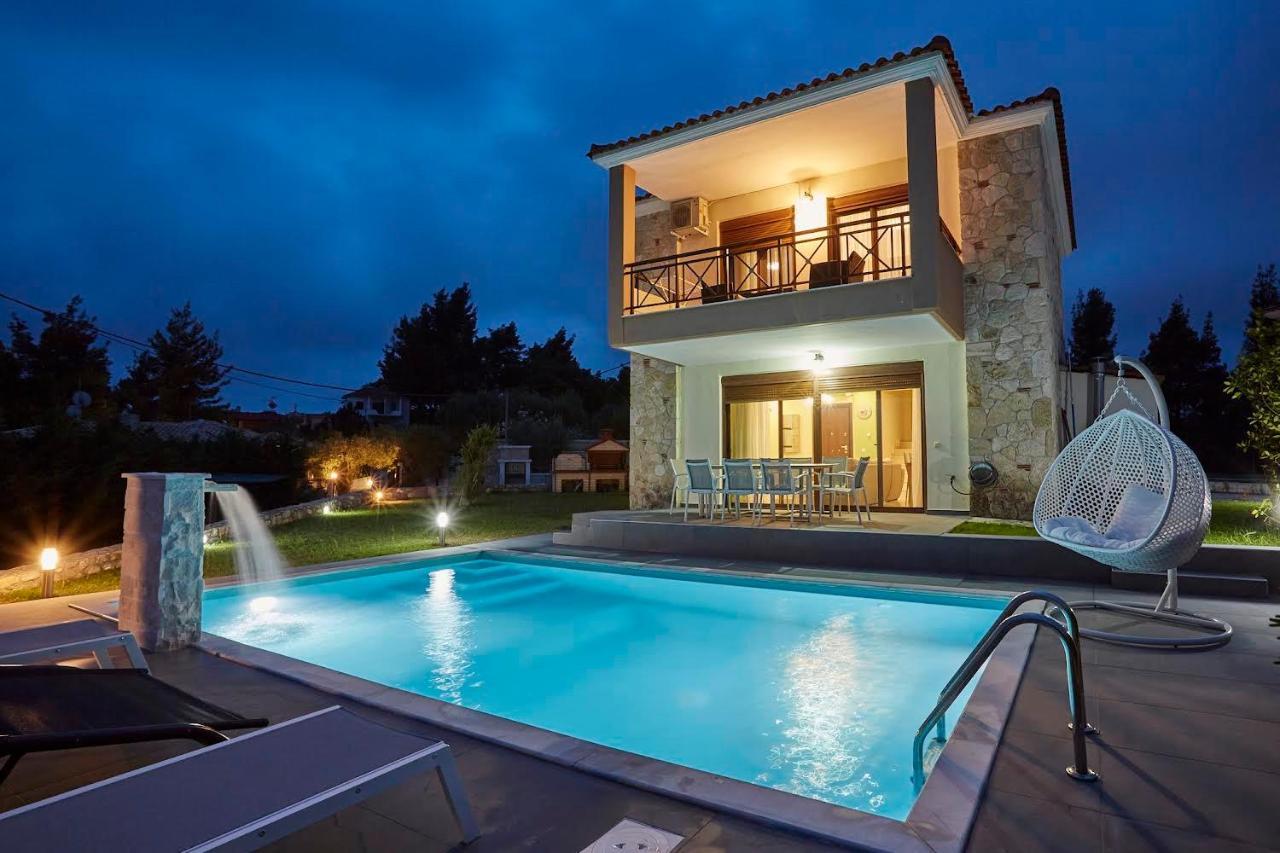 Earthy Boutique Luxurious House -Marble Luxury House Villa Paliouri Esterno foto