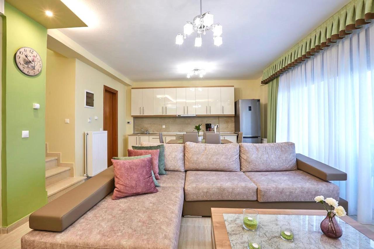 Earthy Boutique Luxurious House -Marble Luxury House Villa Paliouri Esterno foto