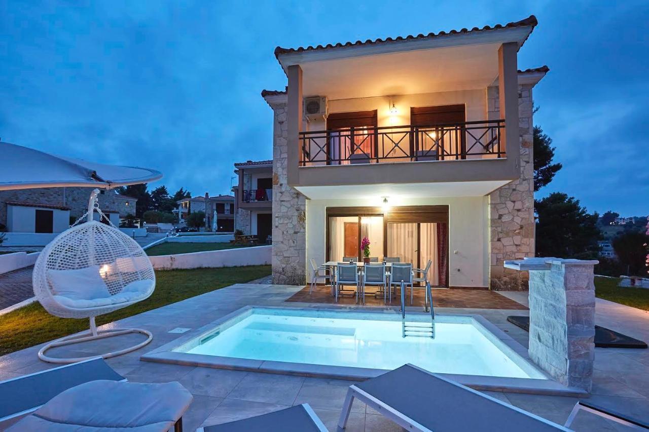 Earthy Boutique Luxurious House -Marble Luxury House Villa Paliouri Esterno foto